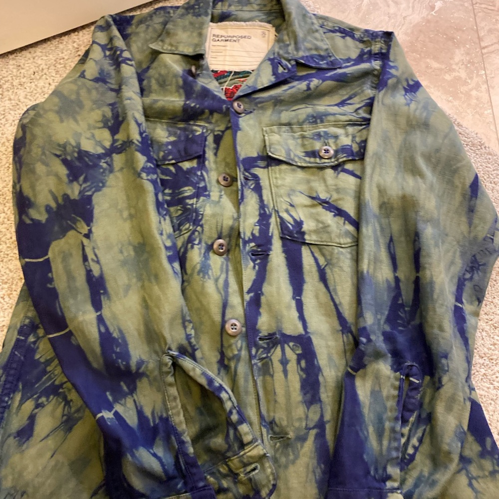 R13 Grateful Dead tie dye jacket
